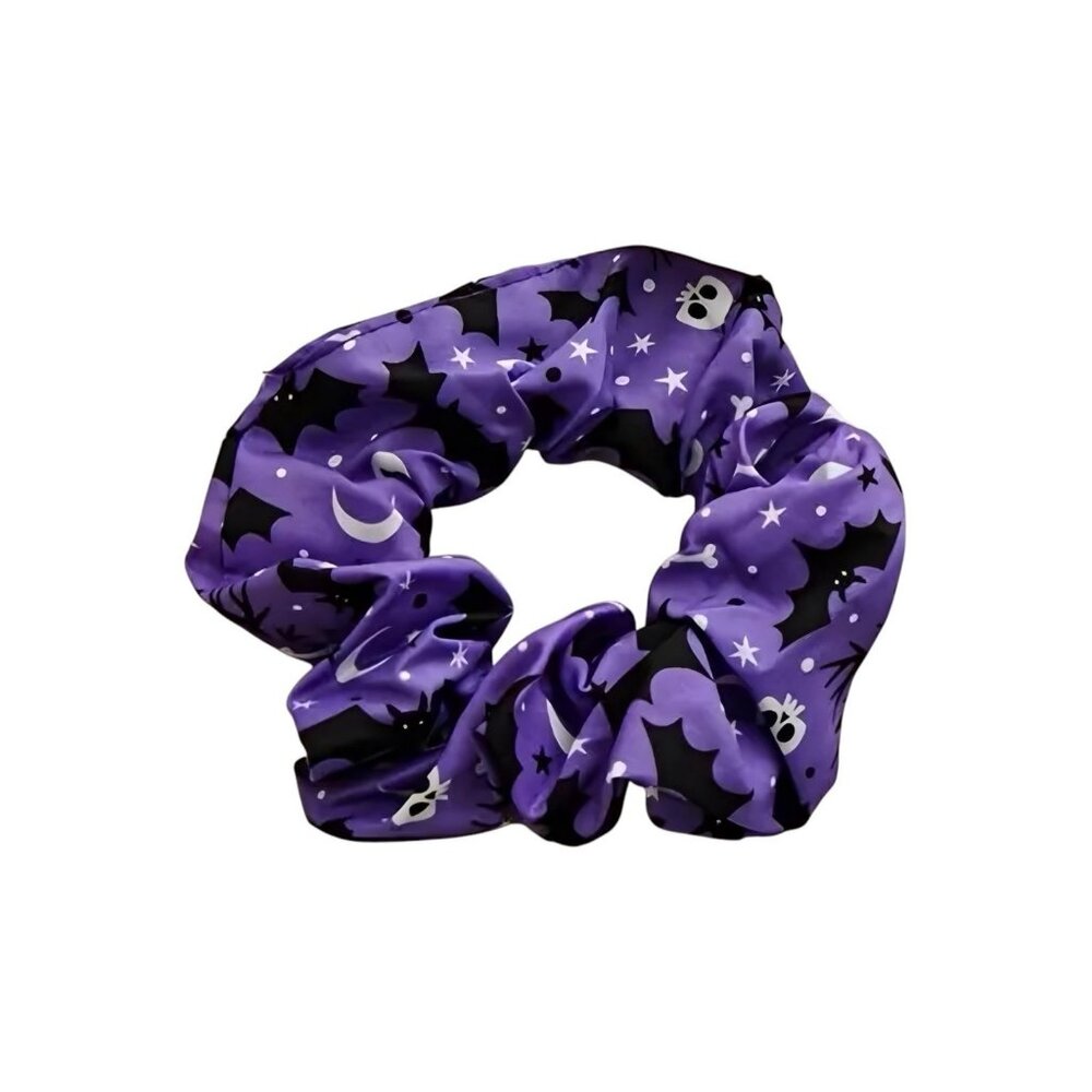 HALLOWEEN SCRUNCHIE (PURPLE)